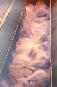 Fluidbed sand