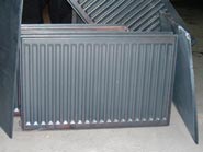 Radiators after fluidbed cleaning